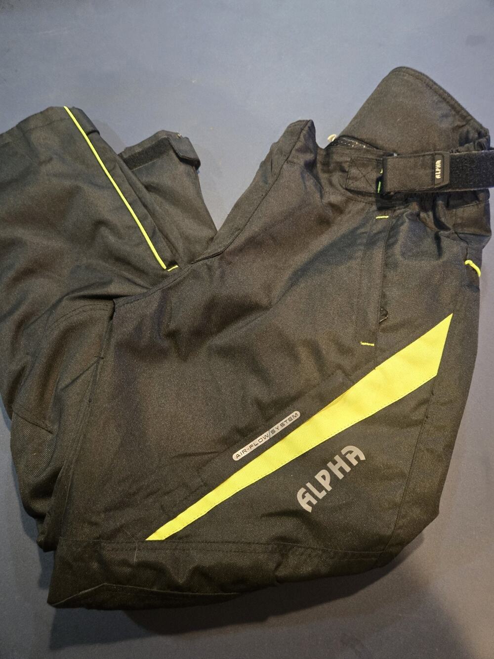 Alpha Air Flow System Motorbike Pants Size 38